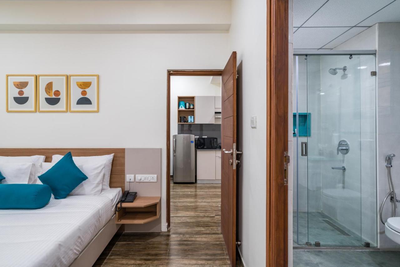 Skyla Studios & Suites - Hitech City Hajdarabad Zewnętrze zdjęcie